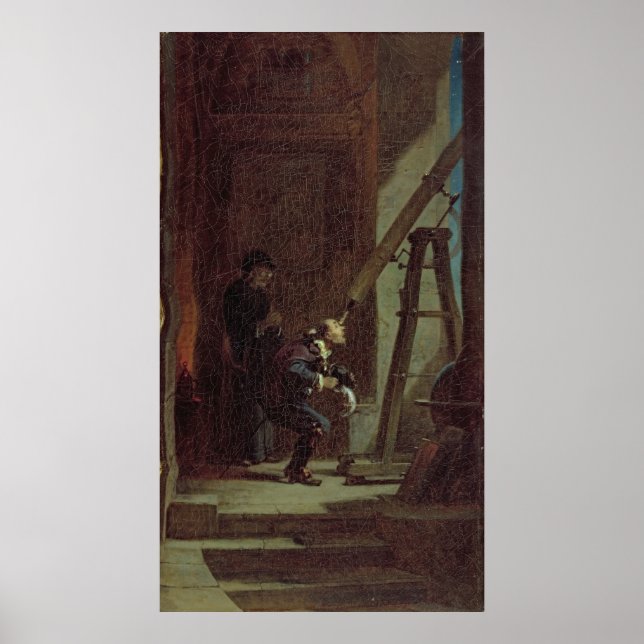 Poster The Stargazer, c.1863 (Devant)