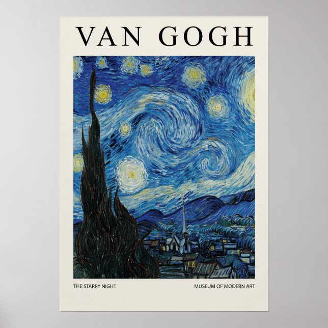 Poster The Starry Night Blossom (Devant)