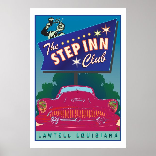 Poster The Step Inn Club-Poster (Devant)