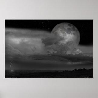 Poster: "The Super Moon" - March 19, 2011 Poster