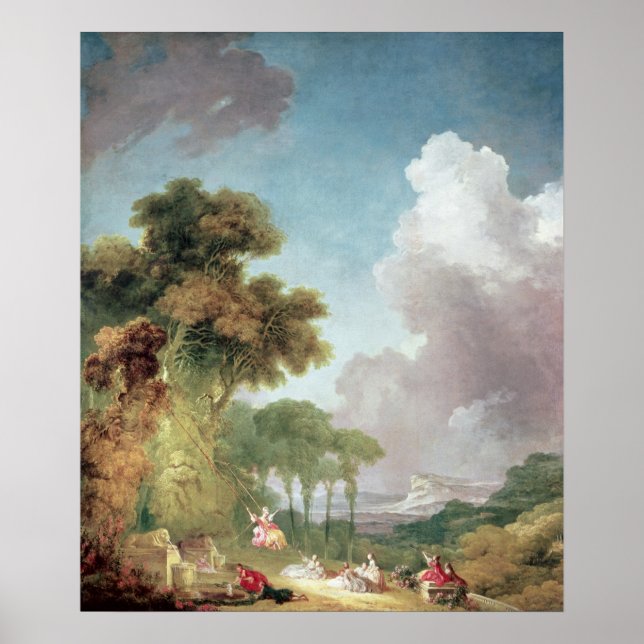 Poster The Swing, c.1765 (Devant)