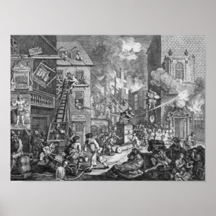 Poster The Times, Plaque I, 1762