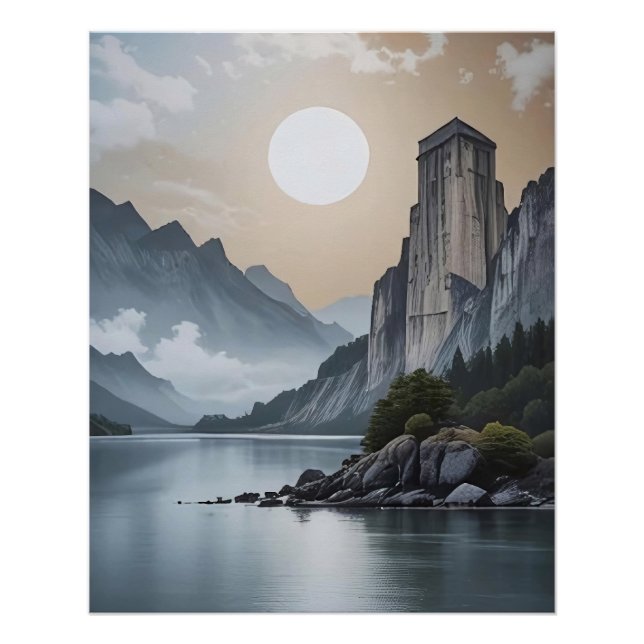 Poster The Tower of Eternal Silence (Devant)