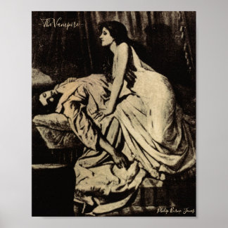 Poster The Vampire (1897) - Philip Burne-Jones