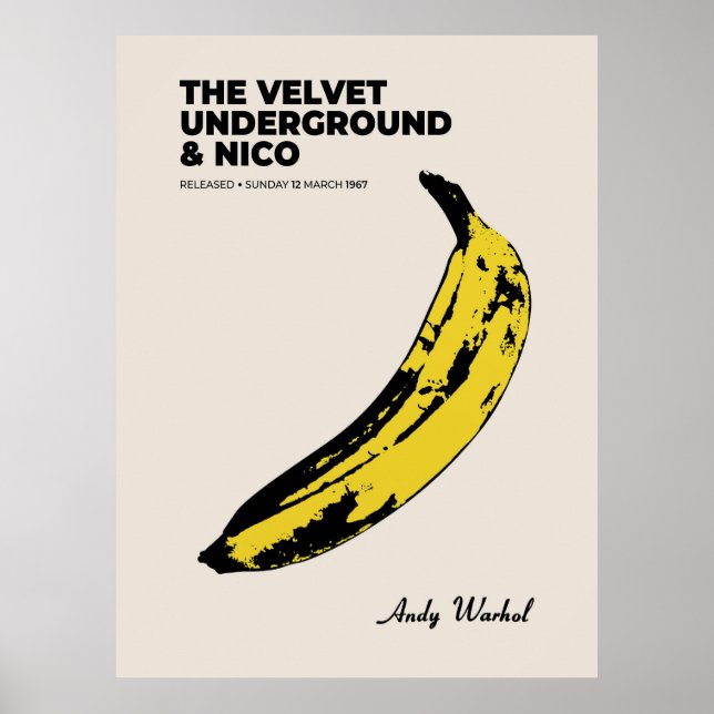 Poster The Velvet Underground & Nico (Devant)
