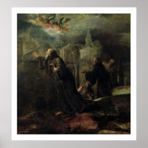 Poster The Vision of St. Francis of Paola