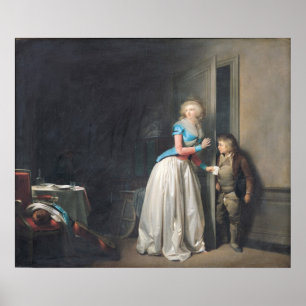 Poster The Visit Received, 1789