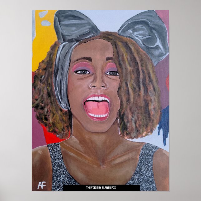 Poster The Voice Painting by Alfred Fox (Devant)