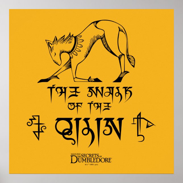 Poster The Walk of The Qilin Line Graphic (Devant)