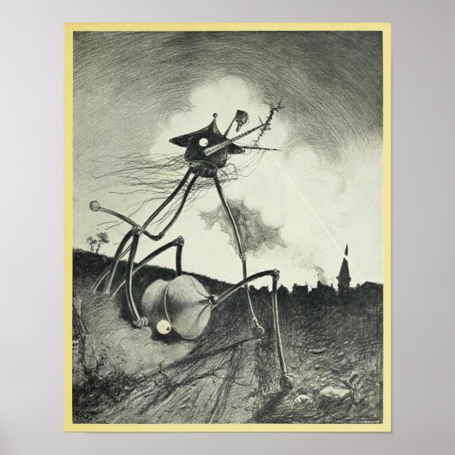 Poster The War of the Worlds (1906) (Devant)