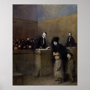 Poster The Weak and the Oppressed, vers 1910