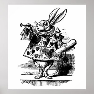 Poster The White Rabbit