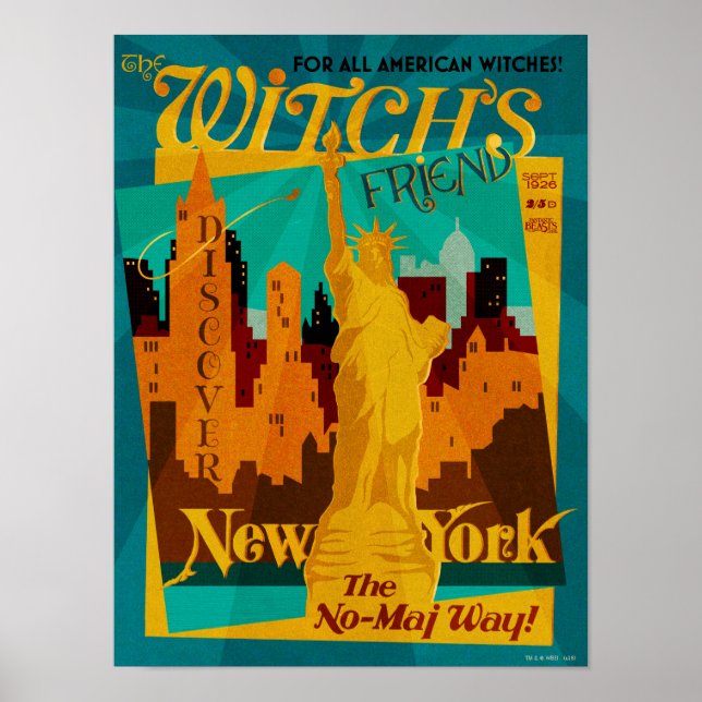 Poster The Witch's Friend September Magazine (Devant)