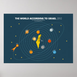 Poster The World According to Israel
