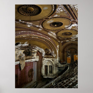 Poster Théâtre abandonné