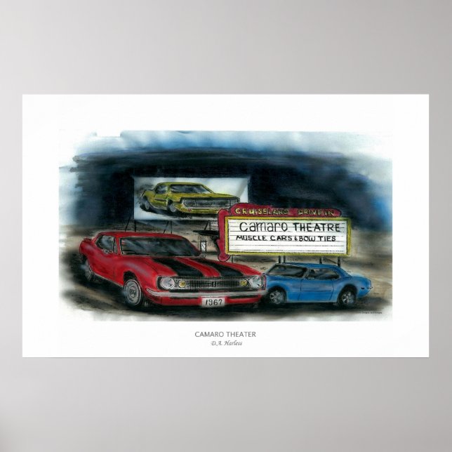 Poster Théâtre Camaro (Devant)