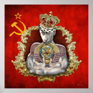 Poster Théâtre de l'Absurde - Rêve de Poutine - URSS 2.0