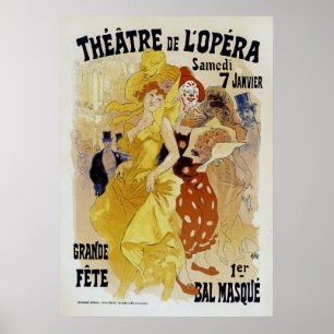 Poster ~ Theatre de L'Opera de Jules Cheret