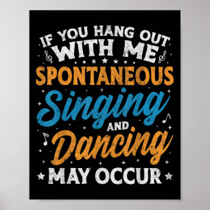 Poster Théâtre Musical Nerds Cadeaux Théâtre Geek Graphiq