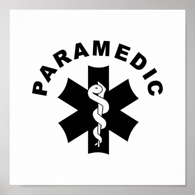 Poster Théème de Paramedic (Devant)