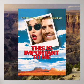 Poster Thelma et Louise - C'est important pour moi -
