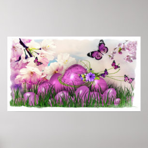 Poster Thème de Pâques