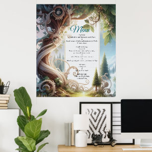 Poster Thèmes de l'Imaginaire spirituel intemporel métaph