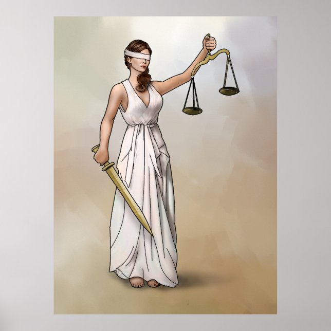 Poster Themis - Lady Justice (Devant)