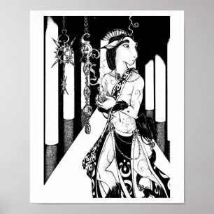 Poster Thenet dans le Temple