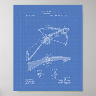 Poster Théodolite 1897 Plan directeur de l'art des brevet