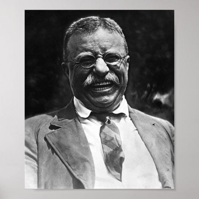 Poster Théodore Roosevelt, rire Photo (Devant)