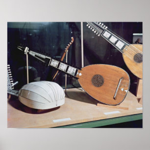 Poster Theorbo, 1637