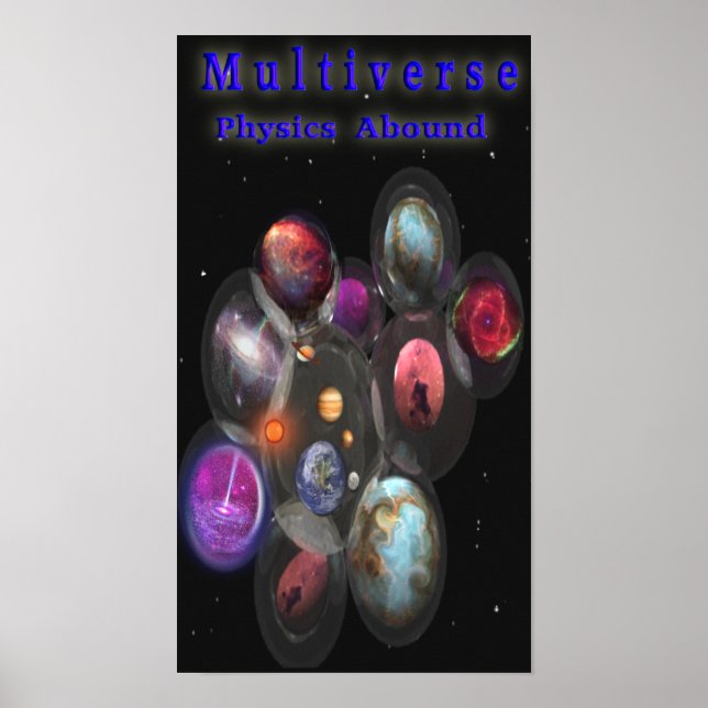 Poster Théorie de chaîne multiverse (Devant)