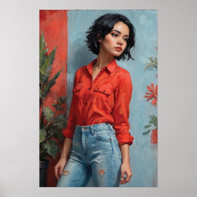 Poster Théorie des couleurs (Devant)
