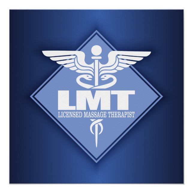 Poster Thérapeute de massage agréé (Devant)