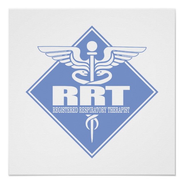 Poster Thérapeute respiratoire homologuée RRT (Devant)