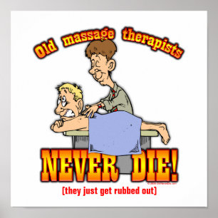 Poster Thérapeutes de massage