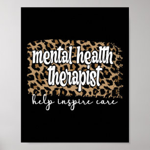 Poster Thérapie de santé mentale