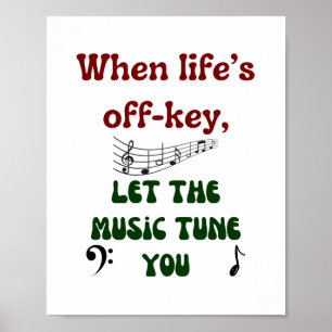 Poster Thérapie musicale