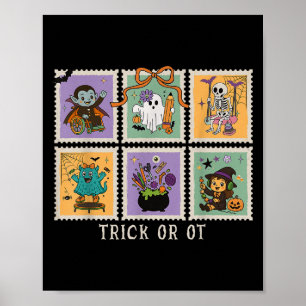 Poster Thérapie occupationnelle Halloween Trick Or Ergoth