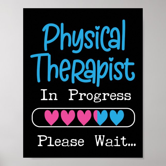 Poster Thérapie Physique En Cours (Devant)