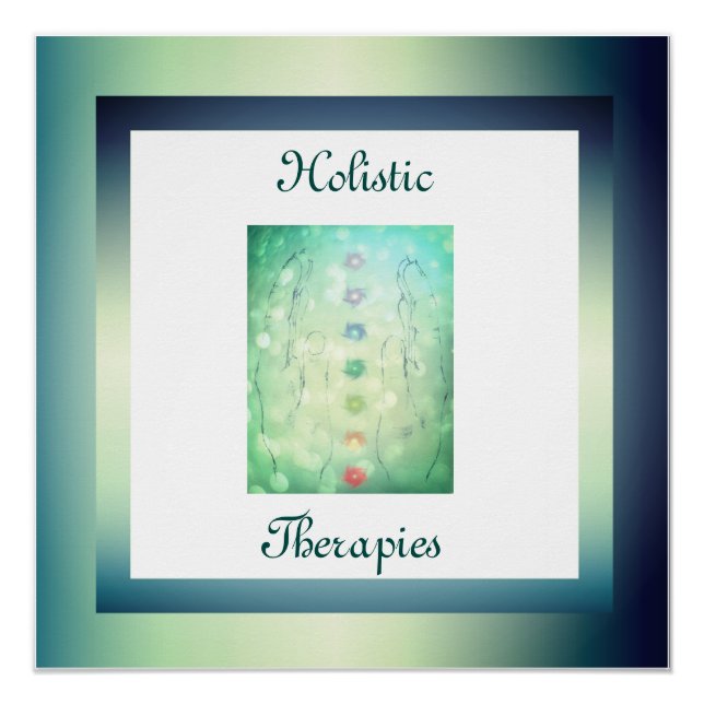 Poster Thérapies holistiques (Devant)