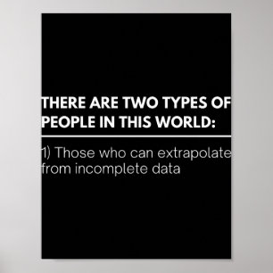 Poster There are two TYPES de people in this world