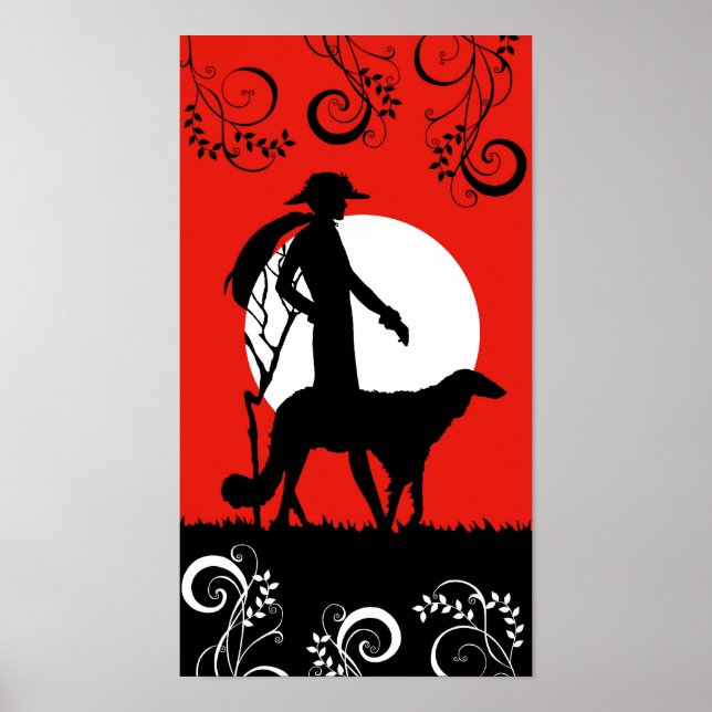 Poster THERESA en rouge (Devant)