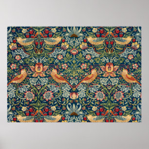 Poster Thief de fraises par William Morris