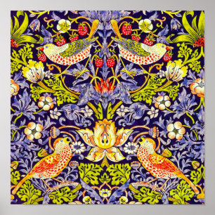Poster Thief fraise William Morris