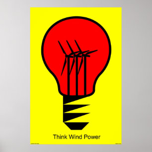 Poster Think Wind Power
