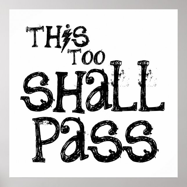 poster - this too shall pass (Front)