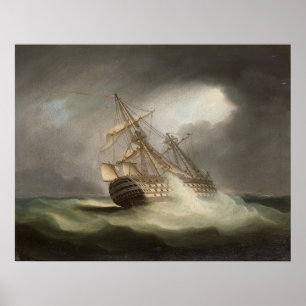 Poster Thomas Buttersworth - H.M.S. 'Victory'