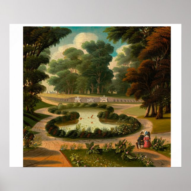 Poster Thomas Chambers Mont Auburn (Devant)
